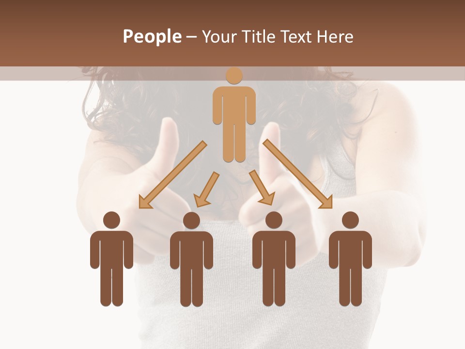 Gesture Top Cheerful PowerPoint Template