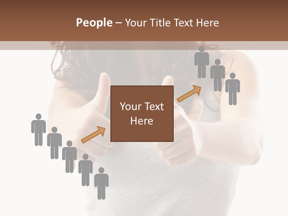 Gesture Top Cheerful PowerPoint Template