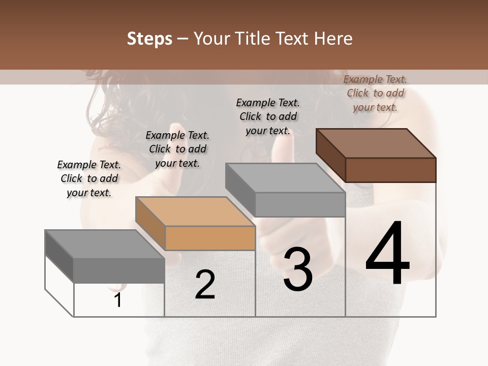 Gesture Top Cheerful PowerPoint Template