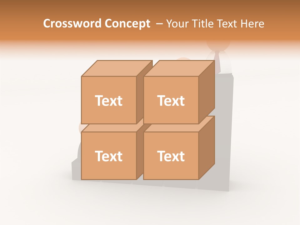 A Group Of People Standing On Top Of A Bar Chart PowerPoint Template