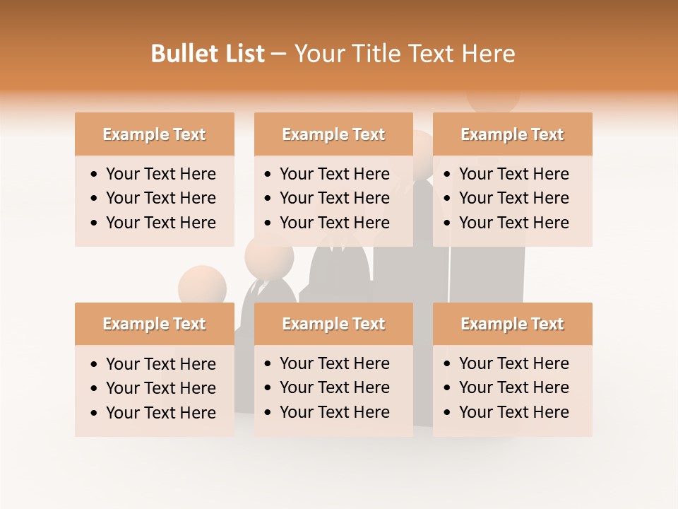 A Group Of People Standing On Top Of A Bar Chart PowerPoint Template