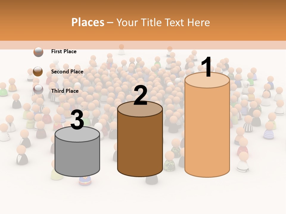 Multiple Person Diversity PowerPoint Template