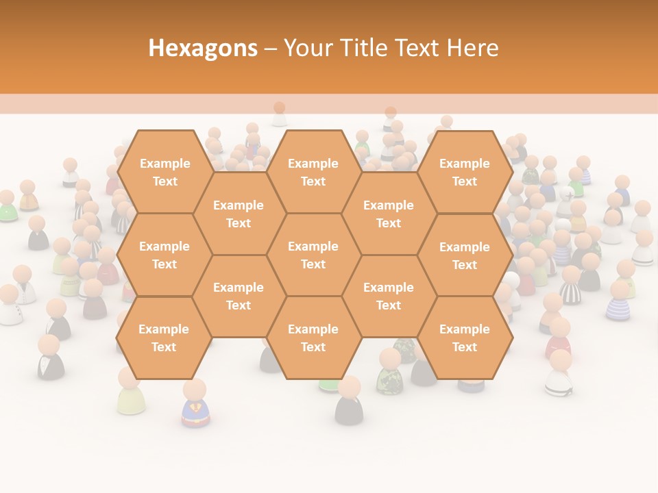 Multiple Person Diversity PowerPoint Template