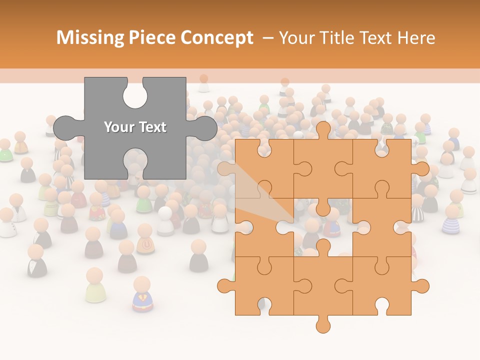 Multiple Person Diversity PowerPoint Template