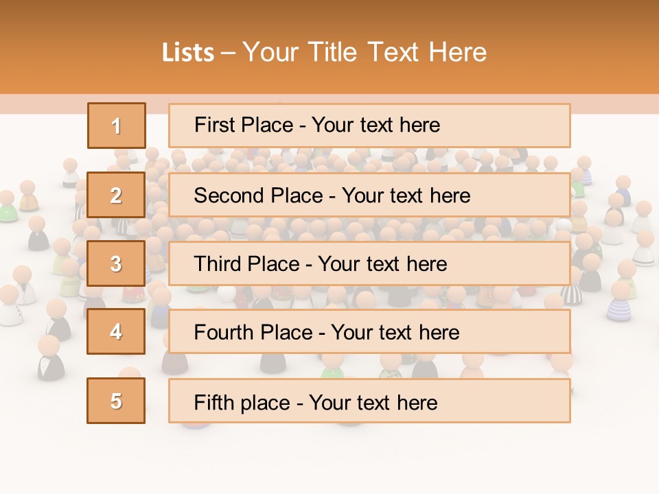 Multiple Person Diversity PowerPoint Template