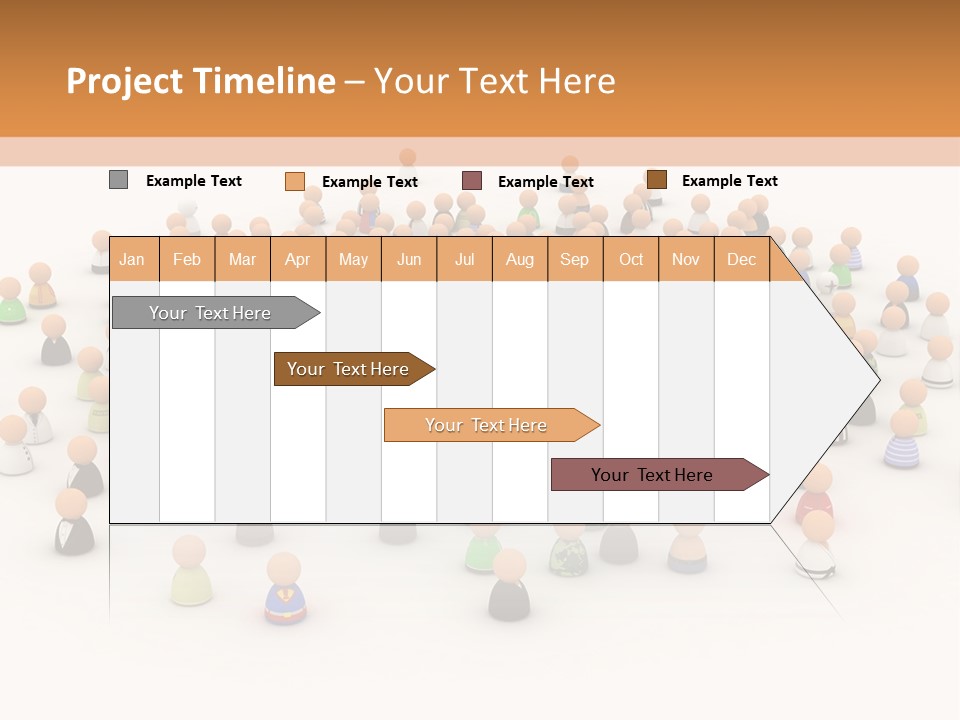 Multiple Person Diversity PowerPoint Template