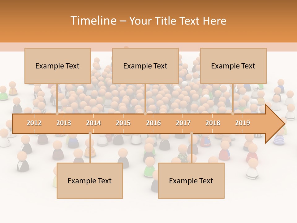 Multiple Person Diversity PowerPoint Template