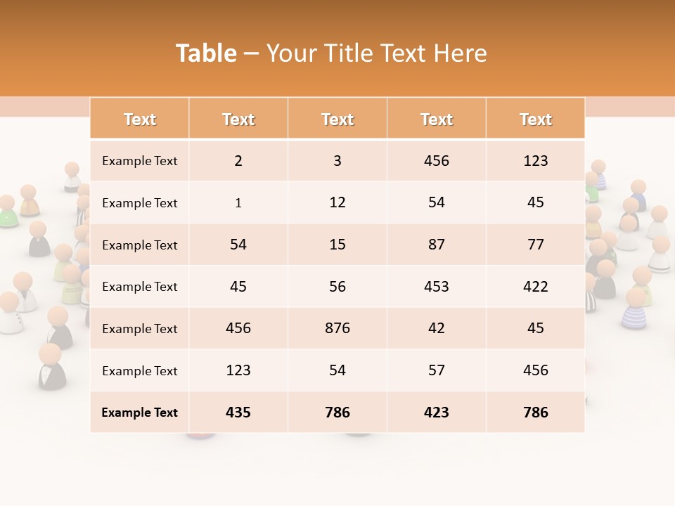Multiple Person Diversity PowerPoint Template