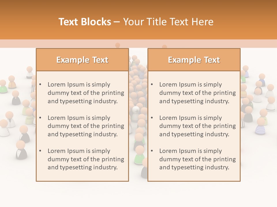 Multiple Person Diversity PowerPoint Template
