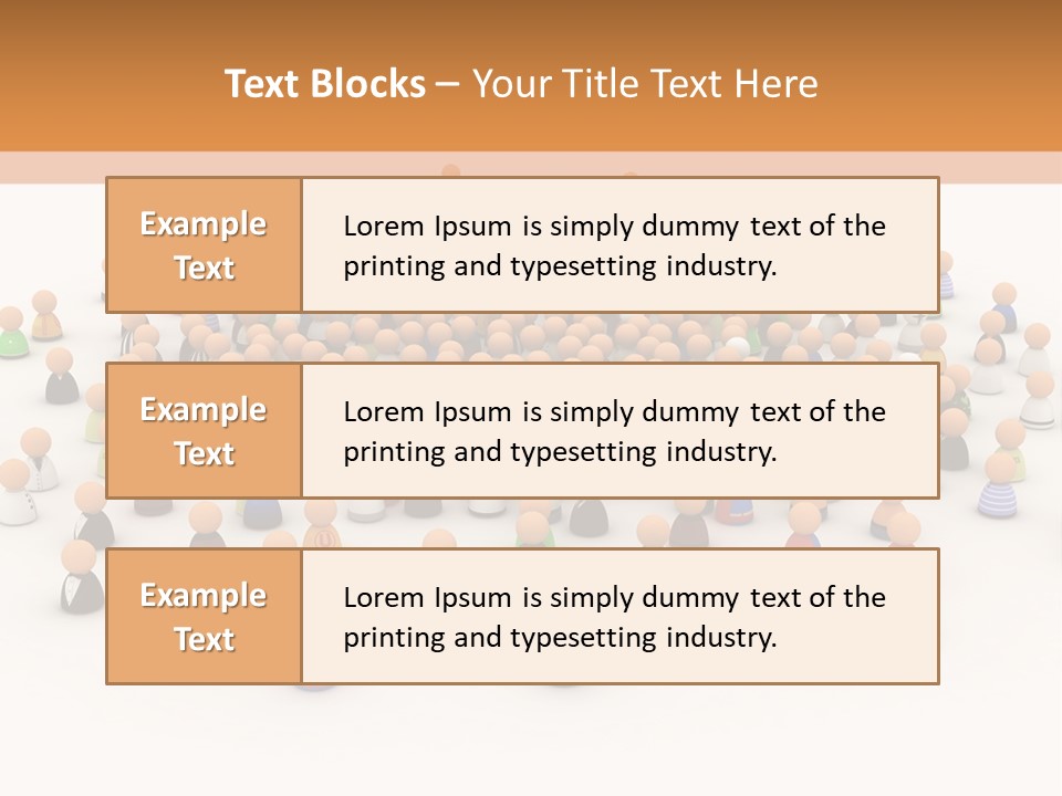 Multiple Person Diversity PowerPoint Template