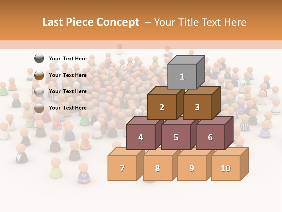 Multiple Person Diversity PowerPoint Template