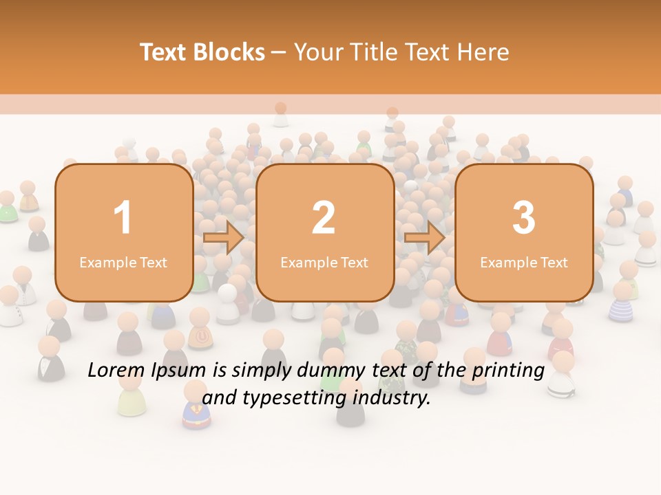 Multiple Person Diversity PowerPoint Template