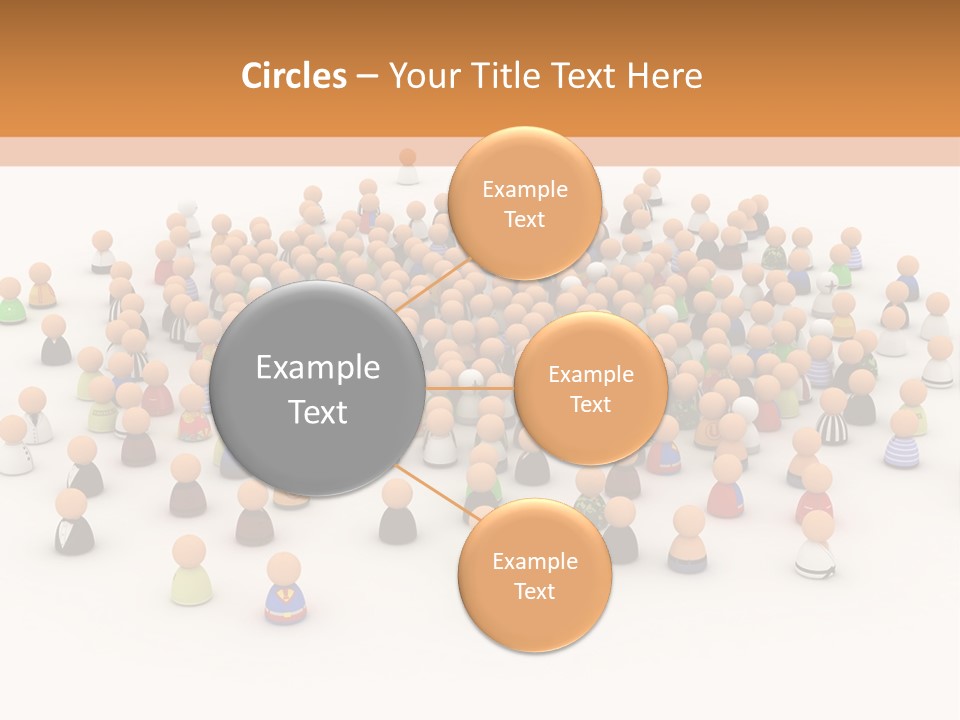Multiple Person Diversity PowerPoint Template