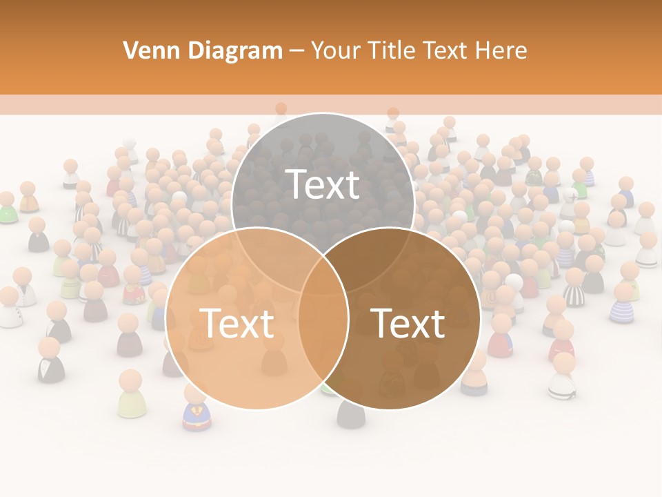 Multiple Person Diversity PowerPoint Template