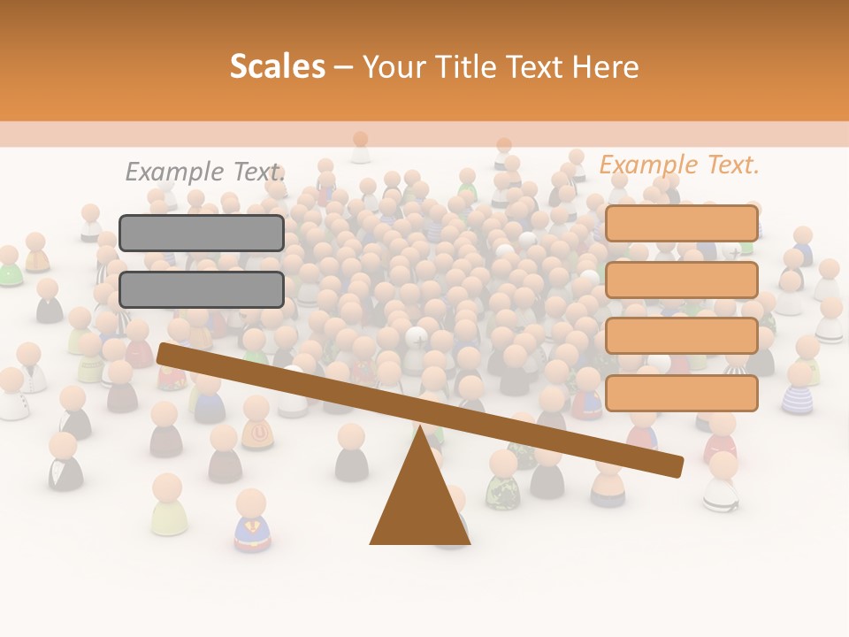 Multiple Person Diversity PowerPoint Template