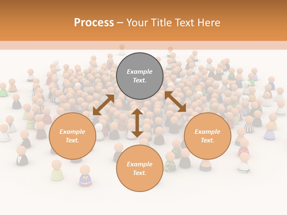 Multiple Person Diversity PowerPoint Template