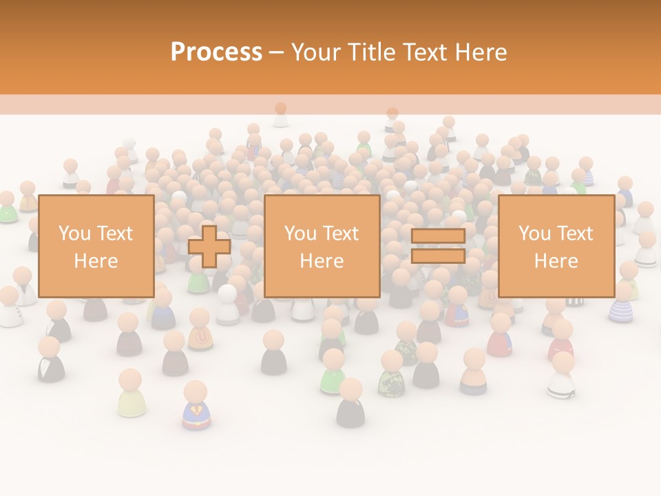Multiple Person Diversity PowerPoint Template