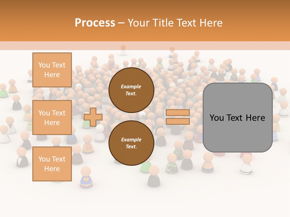 Multiple Person Diversity PowerPoint Template