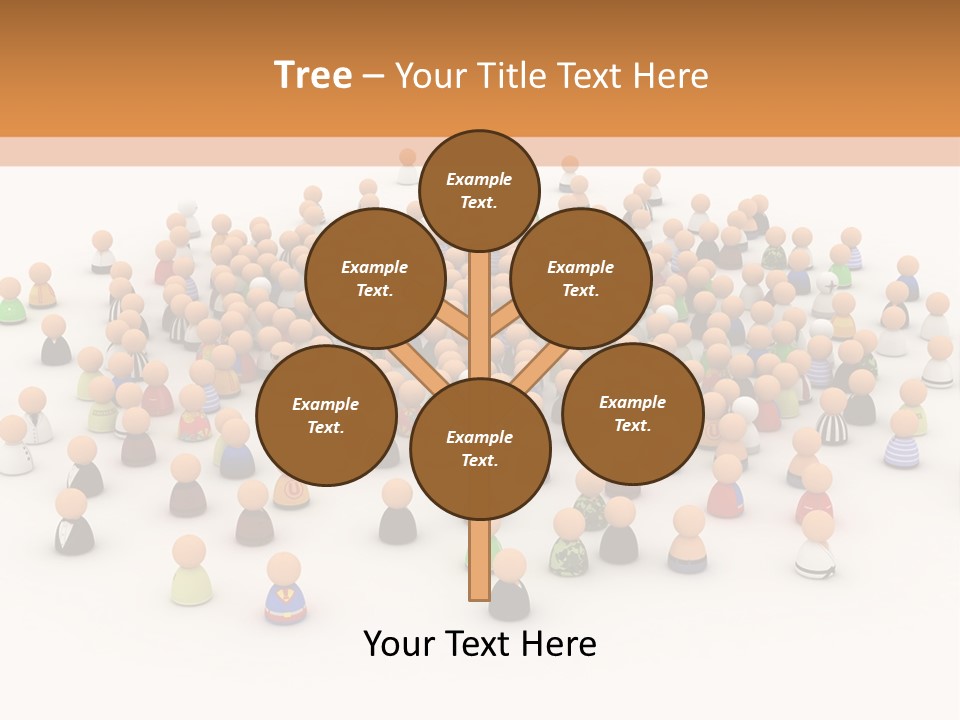 Multiple Person Diversity PowerPoint Template