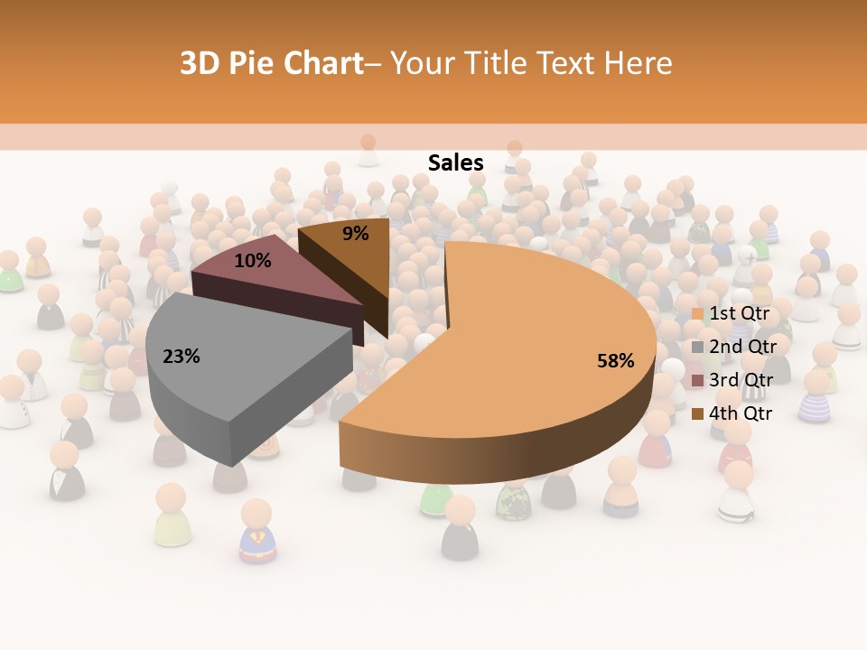 Multiple Person Diversity PowerPoint Template