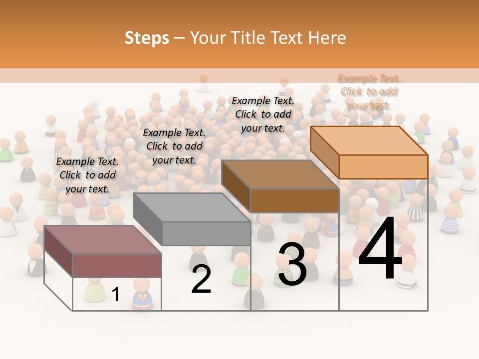 Multiple Person Diversity PowerPoint Template