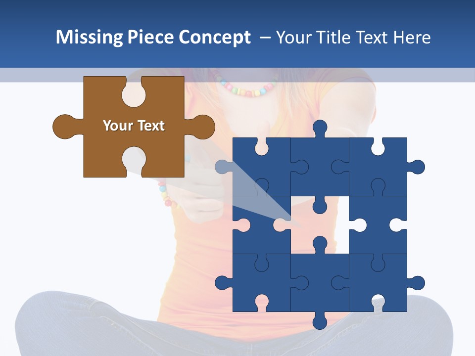 Background Female Woman PowerPoint Template