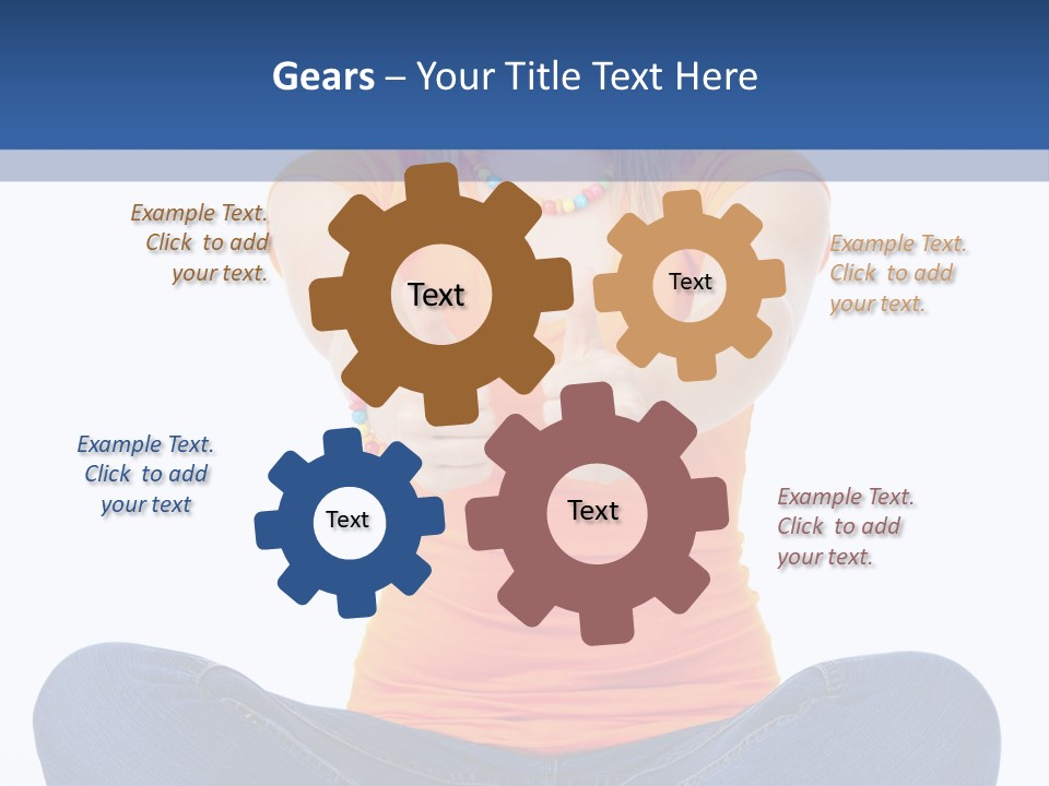 Background Female Woman PowerPoint Template