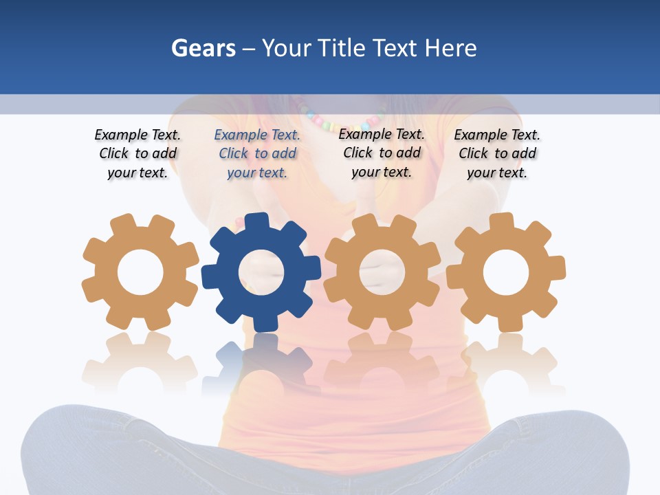 Background Female Woman PowerPoint Template