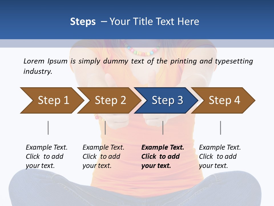 Background Female Woman PowerPoint Template