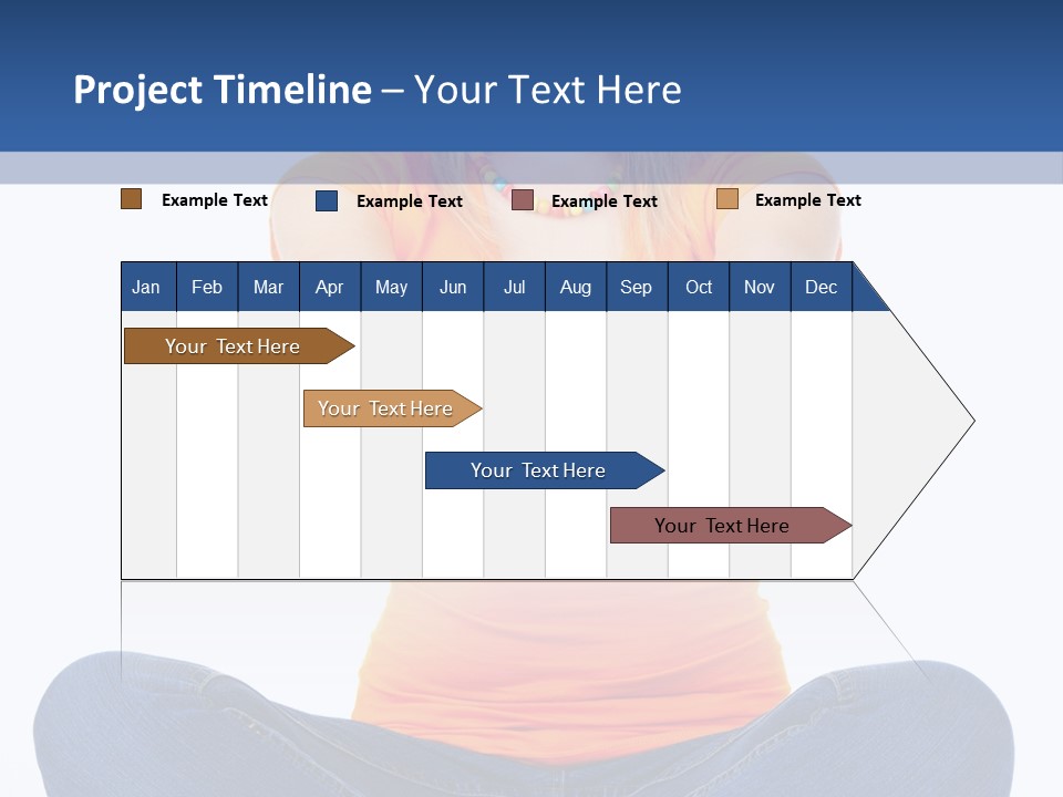 Background Female Woman PowerPoint Template
