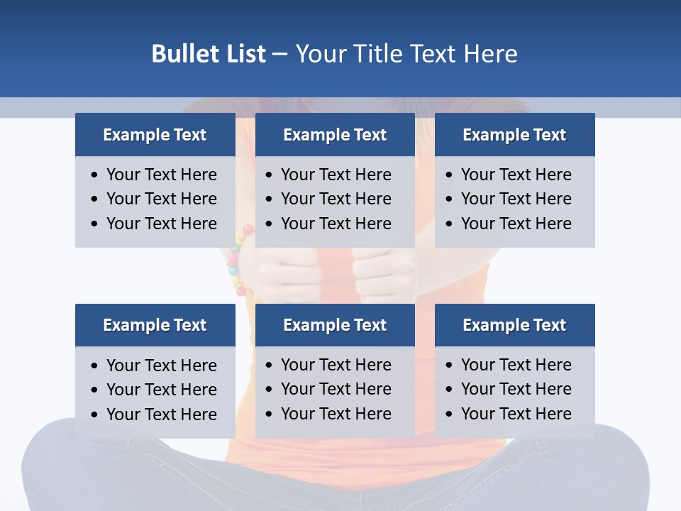 Background Female Woman PowerPoint Template