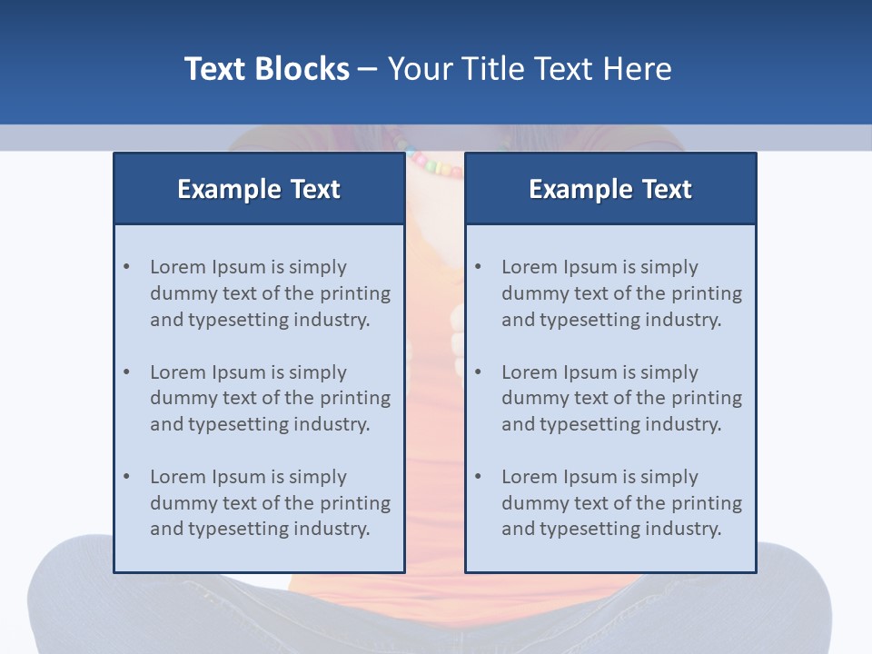 Background Female Woman PowerPoint Template