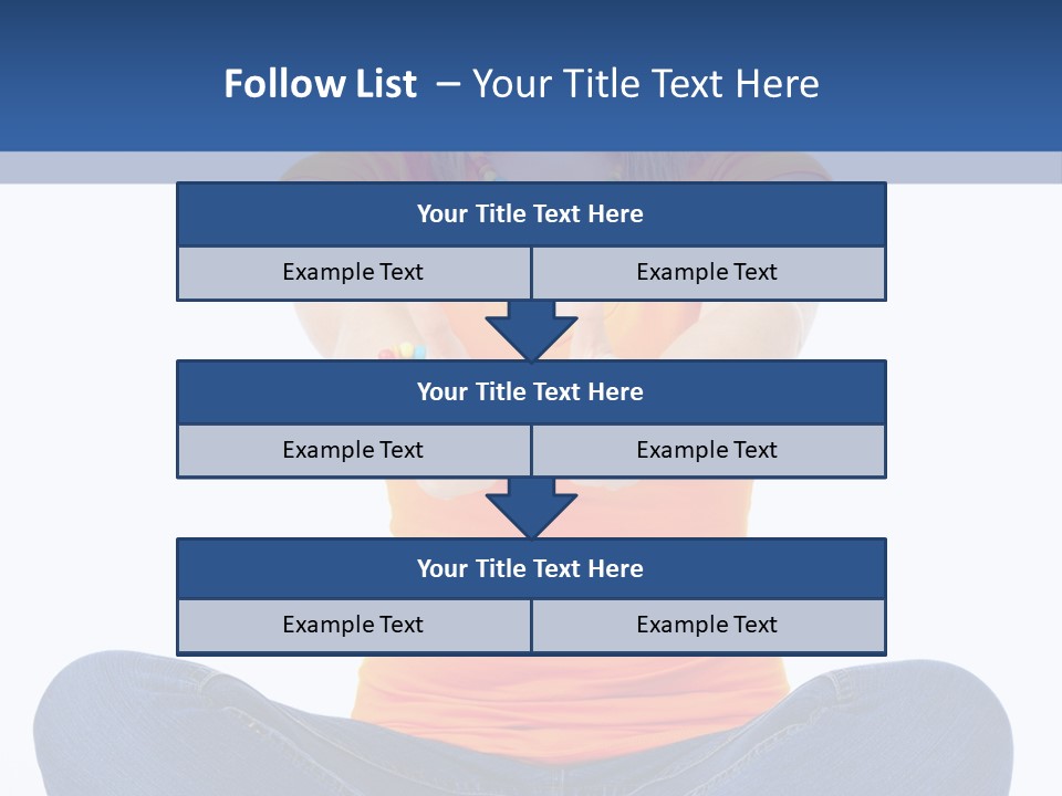 Background Female Woman PowerPoint Template