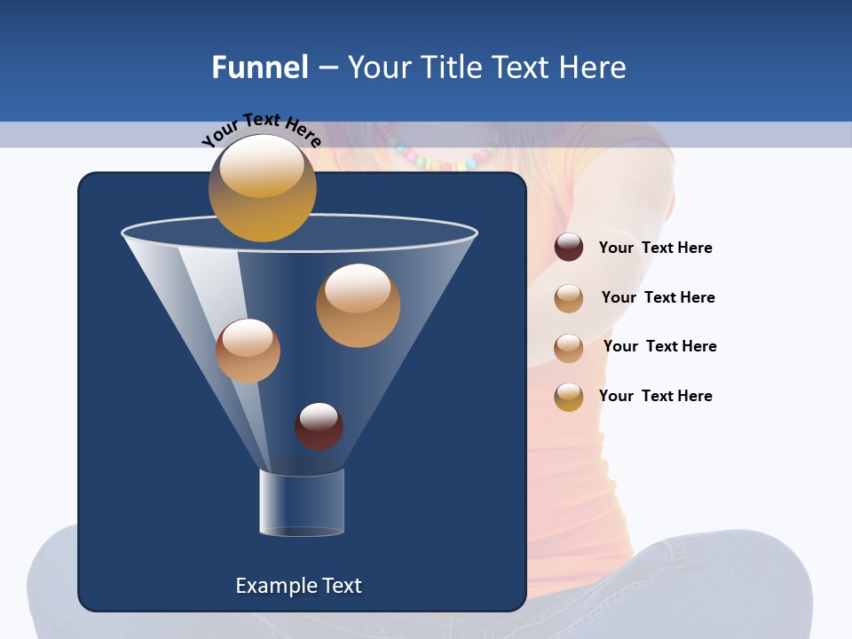 Background Female Woman PowerPoint Template