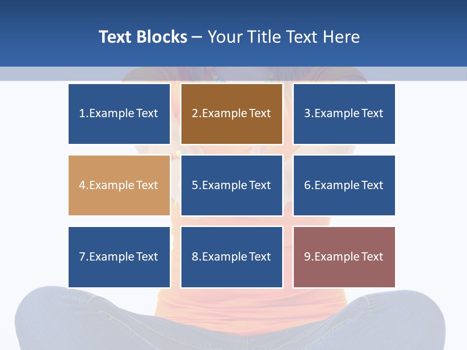 Background Female Woman PowerPoint Template