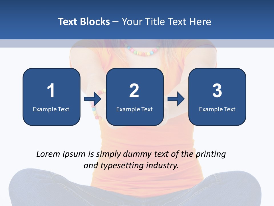 Background Female Woman PowerPoint Template