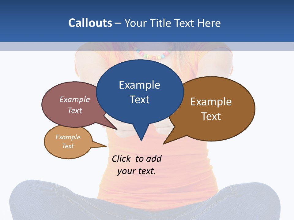 Background Female Woman PowerPoint Template