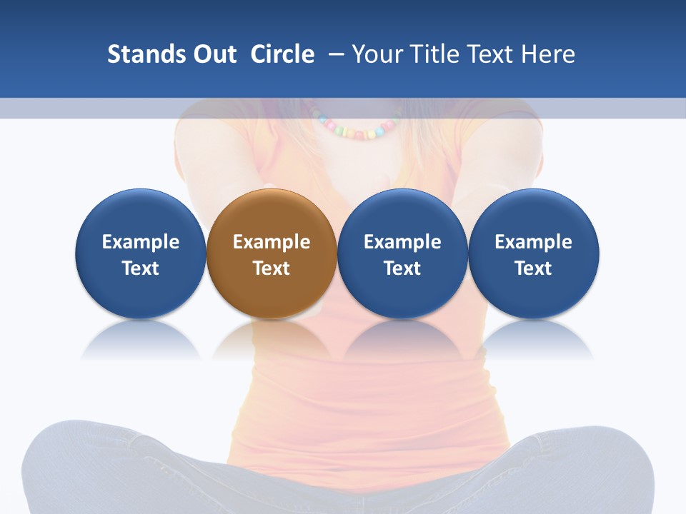 Background Female Woman PowerPoint Template