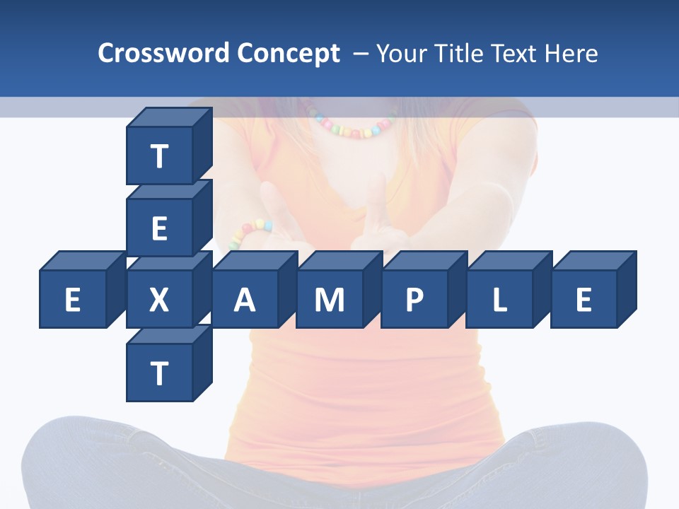 Background Female Woman PowerPoint Template