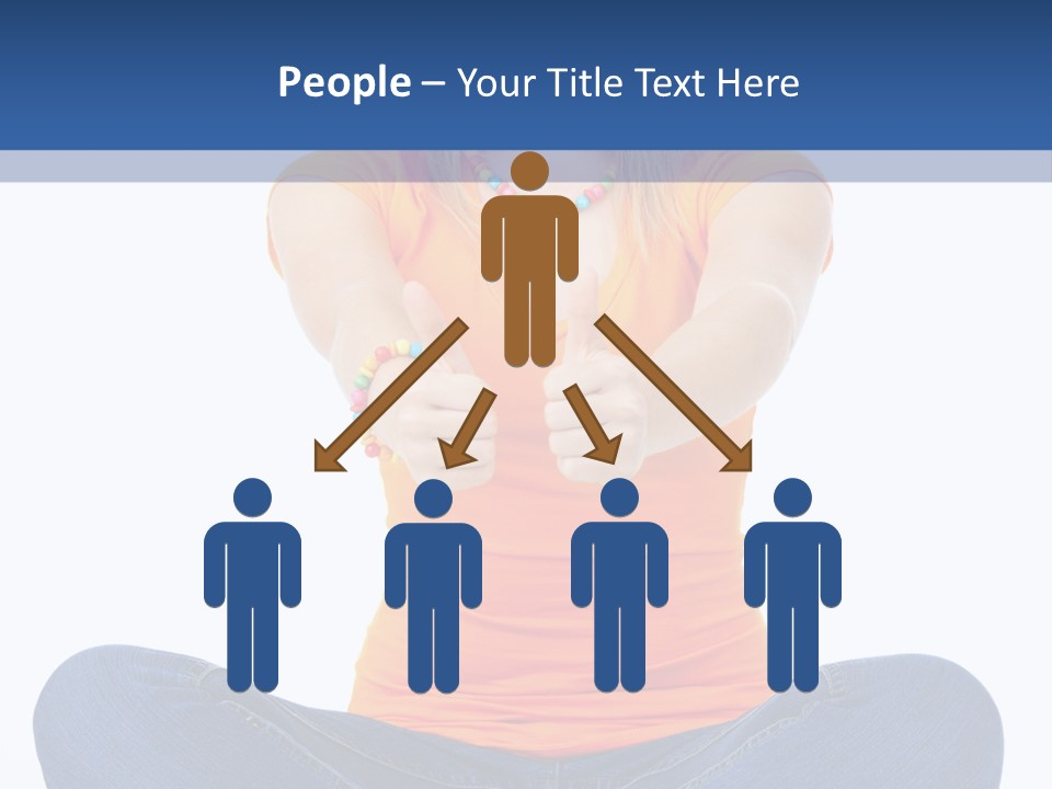 Background Female Woman PowerPoint Template