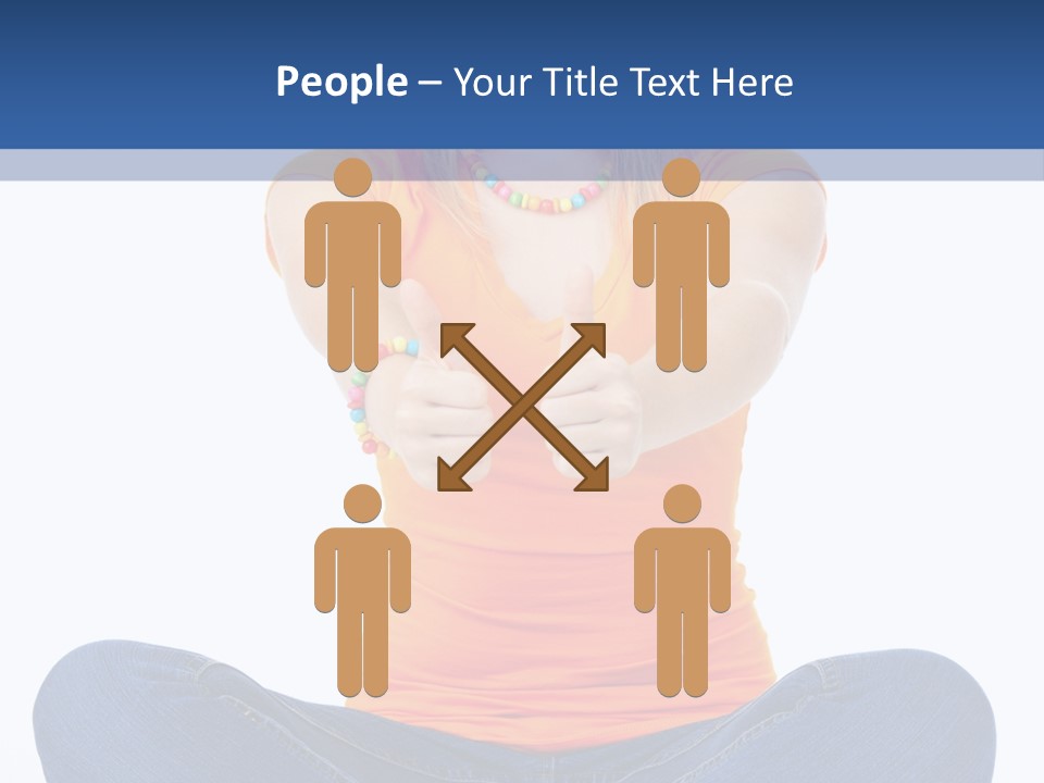 Background Female Woman PowerPoint Template