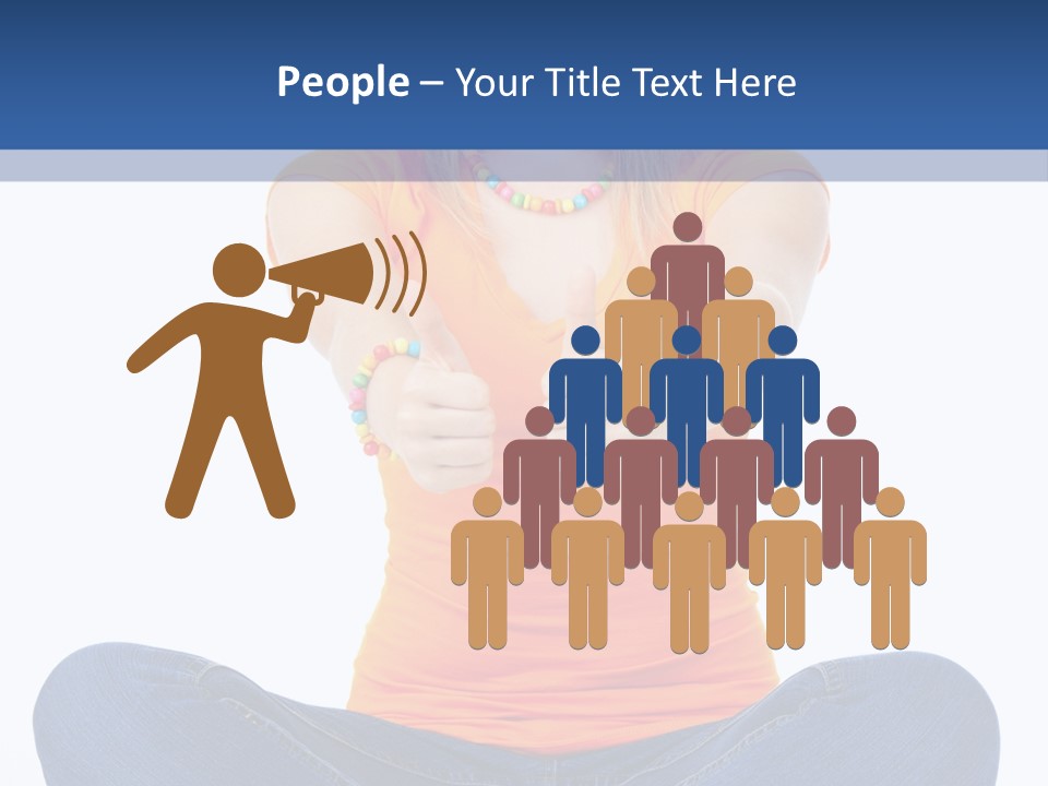 Background Female Woman PowerPoint Template