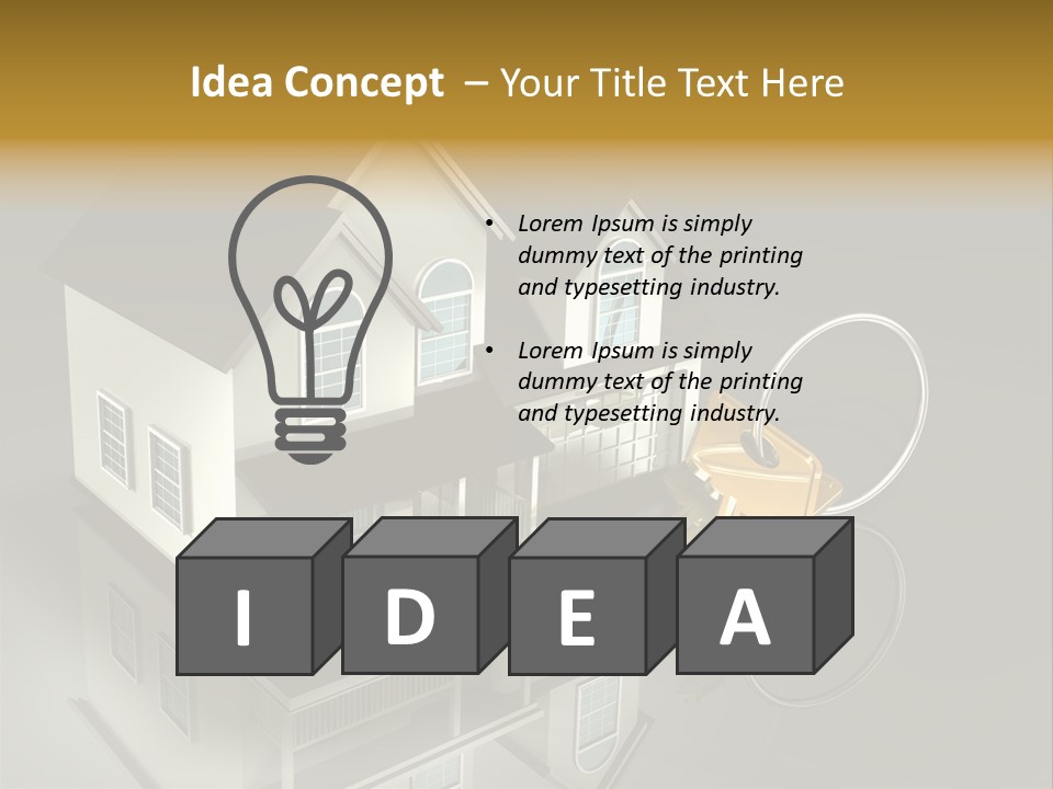 Shock Thunder Light PowerPoint Template