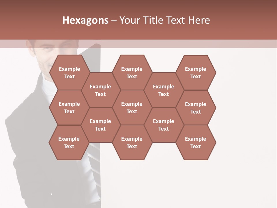 Standing Guy Happiness PowerPoint Template