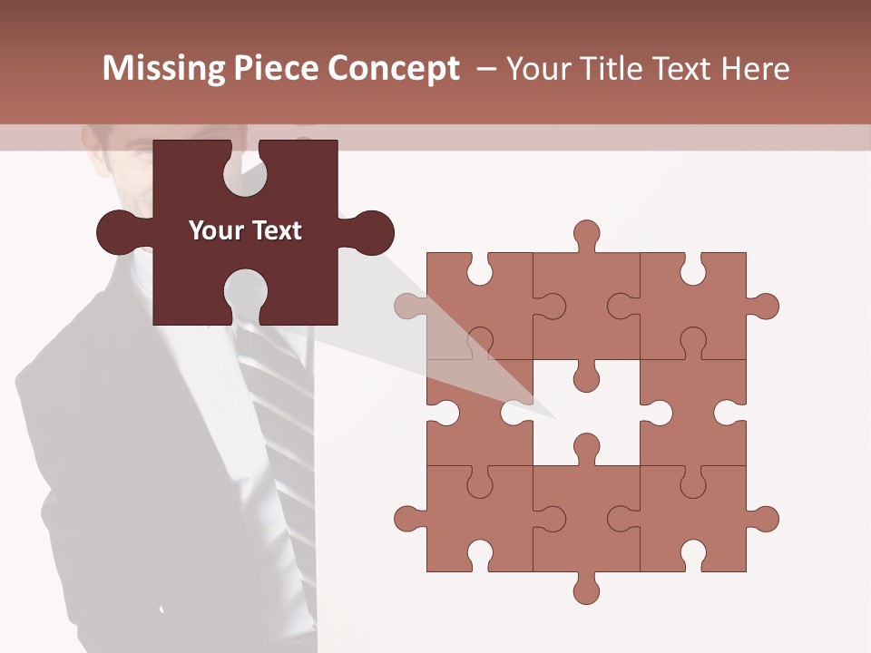 Standing Guy Happiness PowerPoint Template