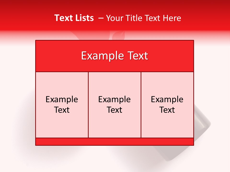 A Bottle Of Red Nail Polish With A Red Liquid Coming Out Of It PowerPoint Template
