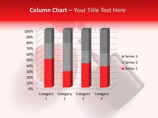 A Bottle Of Red Nail Polish With A Red Liquid Coming Out Of It PowerPoint Template