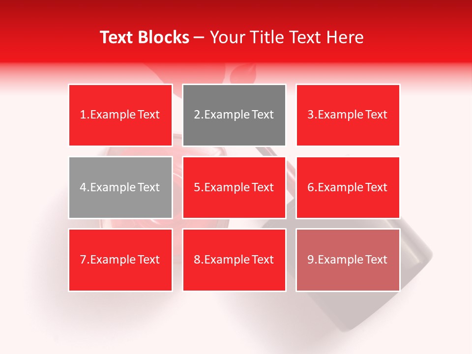 A Bottle Of Red Nail Polish With A Red Liquid Coming Out Of It PowerPoint Template