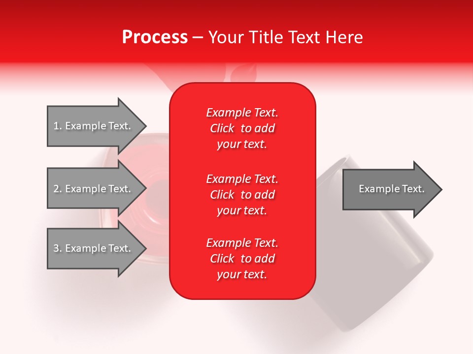 A Bottle Of Red Nail Polish With A Red Liquid Coming Out Of It PowerPoint Template