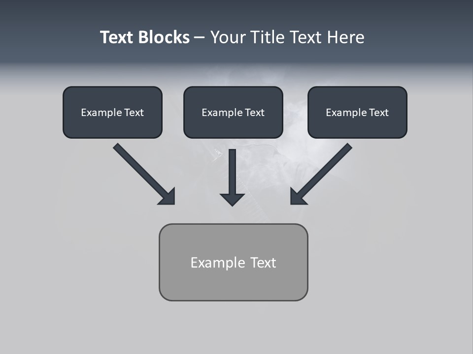 Sword Shadow Fantasy PowerPoint Template